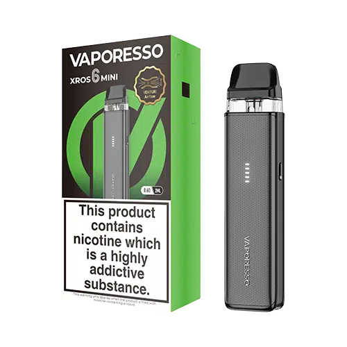 Xros 6 Mini Pod Kit - Titanium Black