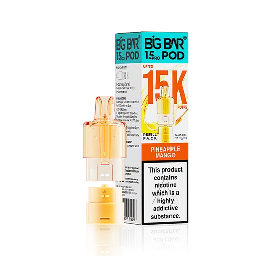 Big Bar 15 Pro Prefilled Pods (5 Pack)