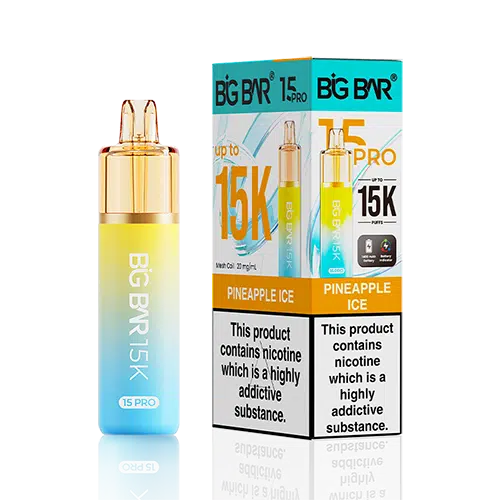 Big Bar 15 Pro Prefilled Kit (5 Pack)