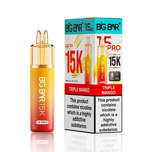 Big Bar 15 Pro Prefilled Kit (5 Pack)