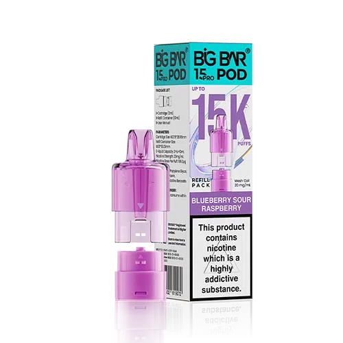 Big Bar 15 Pro Prefilled Pods (5 Pack)