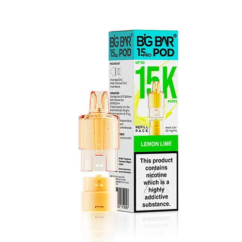 Big Bar 15 Pro Prefilled Pods (5 Pack)