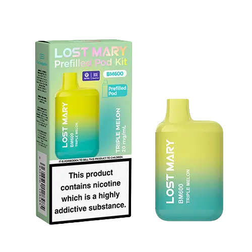 BM600 Prefilled Pod Kits (10 Pack)