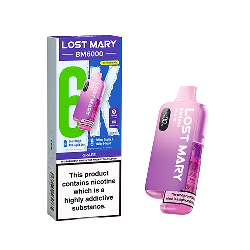 BM6000 Prefilled Pod Kits (5 Pack)