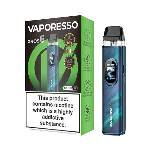 Xros 6 Pod Kit - Aurora Blue