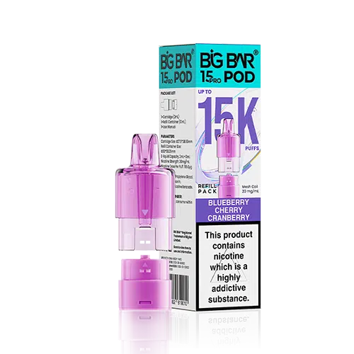 Big Bar 15 Pro Prefilled Pods (5 Pack)