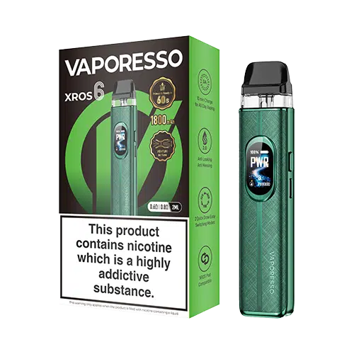 Xros 6 Pod Kit - Silk Green