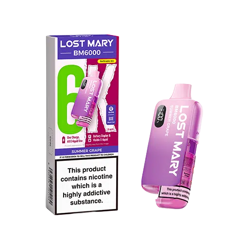 BM6000 Prefilled Pod Kits (5 Pack)