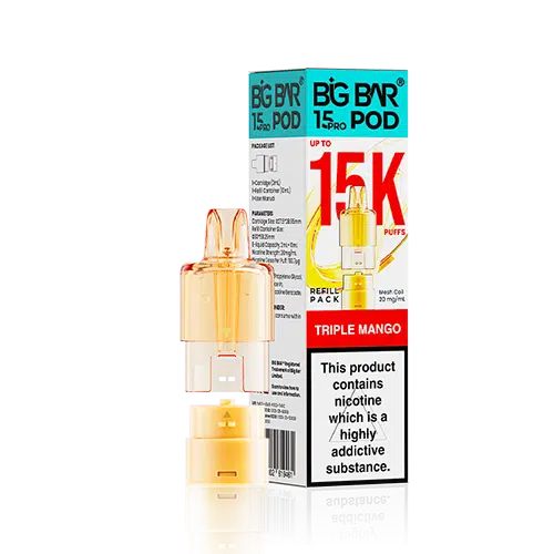 Big Bar 15 Pro Prefilled Pods (5 Pack)