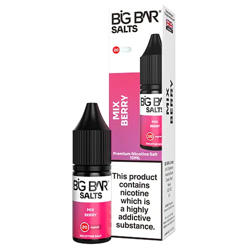 BIG BAR Nic Salts (10 Pack)