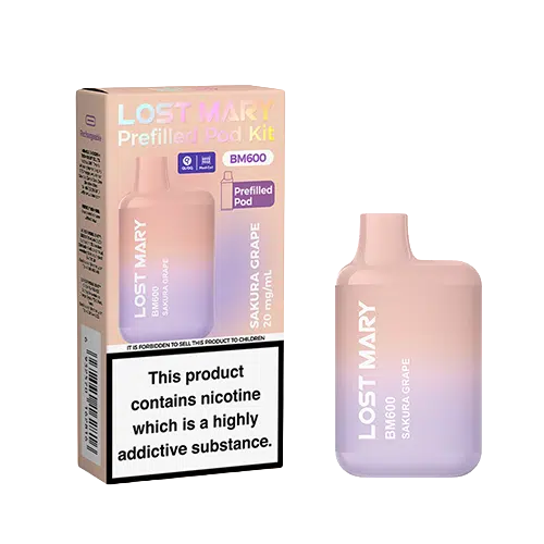 BM600 Prefilled Pod Kits (10 Pack)
