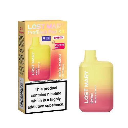 BM600 Prefilled Pod Kits (10 Pack)