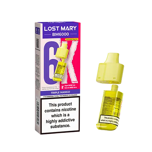 BM6000 Prefilled Pods (5 Pack)