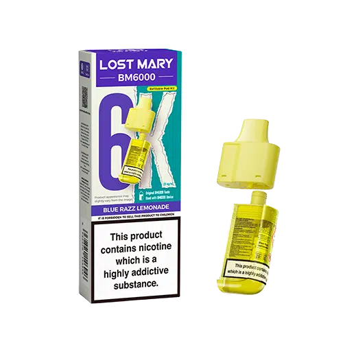 BM6000 Prefilled Pods (5 Pack)
