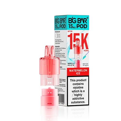 Big Bar 15 Pro Prefilled Pods (5 Pack)