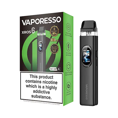 Xros 6 Pod Kit - Cosmic Black