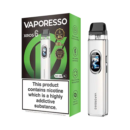 Xros 6 Pod Kit - Pearl White