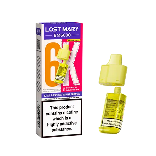 BM6000 Prefilled Pods (5 Pack)